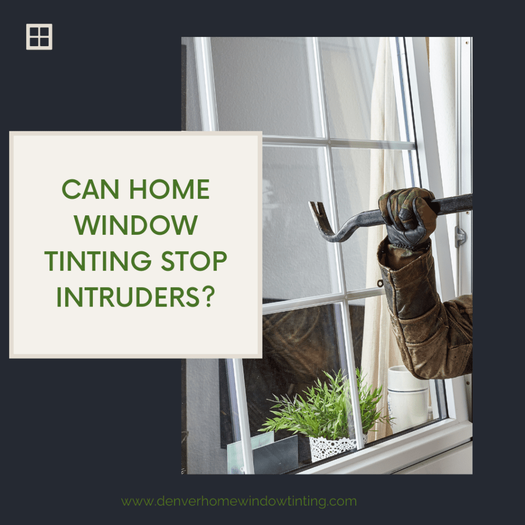 home window tinting intruders denver
