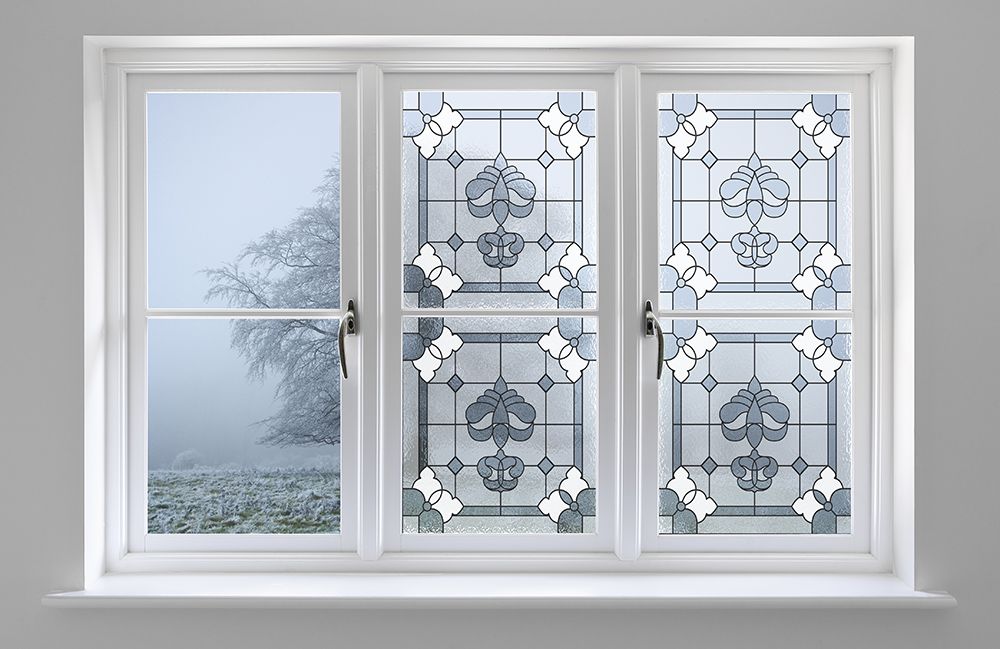 stained glass window film denver