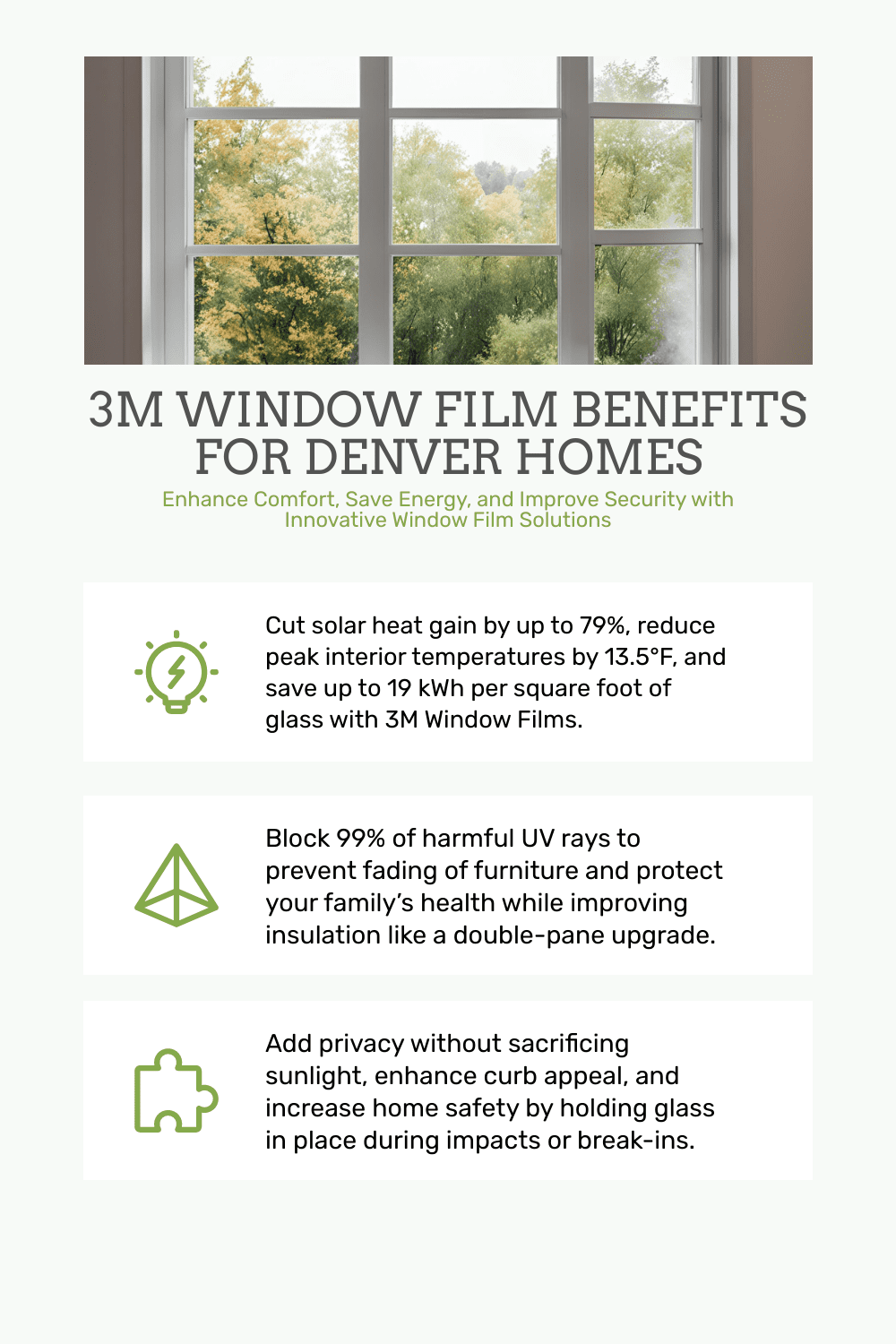 LLumar Window Film Benefits
