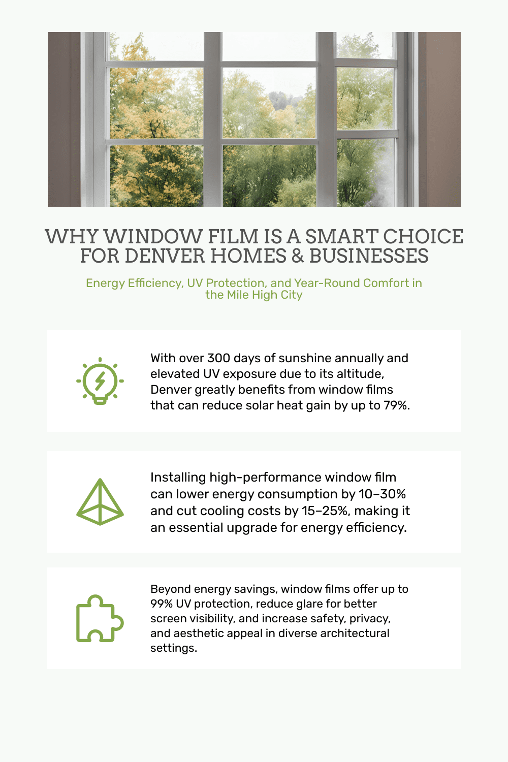 Denver Home Window Tinting